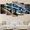 1956 Chevy Chevrolet Bel Air - Automative 5 Panel Canvas Art Wall Decor