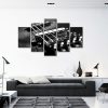 Acoustic Guitar Strings - Music 5 Panel Canvas Art Wall Decor