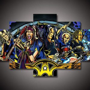 Aerosmith - Music 5 Panel Canvas Art Wall Decor