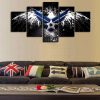 Air Force Eagle Set - Aircraft 5 Panel Canvas Art Wall Decor