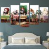 Alice In Wonderland 6 Disney - 5 Panel Canvas Art Wall Decor