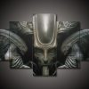 Alien 6 - Movie 5 Panel Canvas Art Wall Decor