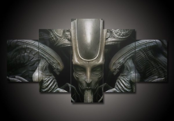 Alien 6 - Movie 5 Panel Canvas Art Wall Decor