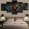 As Roma - Sport 5 Panel Canvas Art Wall Decor