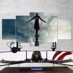 Assassins Creed 05 - Gaming 5 Panel Canvas Art Wall Decor