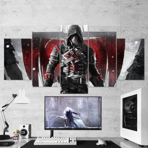 Assassins Creed Rogue Remastered 01 - Gaming 5 Panel Canvas Art Wall Decor