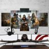 Assassins Creed Syndicate 12 - Gaming 5 Panel Canvas Art Wall Decor