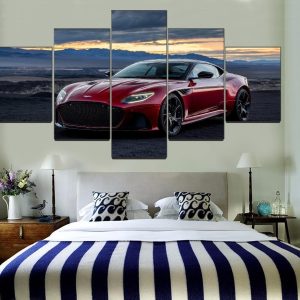 Aston Martin DBS Superleggera 1 Car - 5 Panel Canvas Art Wall Decor