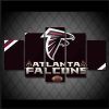 Atlanta Falcons Logo Football - 5 Panel Canvas Art Wall Decor