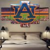 Auburn University College Stadium Sport - 5 Panel Canvas Art Wall Decor