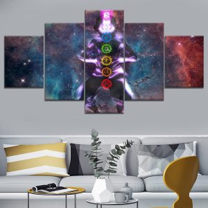 Avatar The Last Airbender Aang Poster Movie - 5 Panel Canvas Art Wall Decor