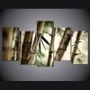 Bamboo Landscape - Nature 5 Panel Canvas Art Wall Decor