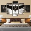 Batman 4 DC - 5 Panel Canvas Art Wall Decor