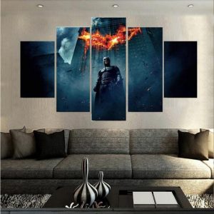 Batman 5 - Dc 5 Panel Canvas Art Wall Decor