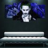 Batman Joker Suicide Squad Jared Leto - Dc 5 Panel Canvas Art Wall Decor