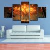 Battle For Azeroth 1 - Gaming 5 Panel Canvas Art Wall Decor