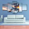 Battlefield 1 - Gaming 5 Panel Canvas Art Wall Decor