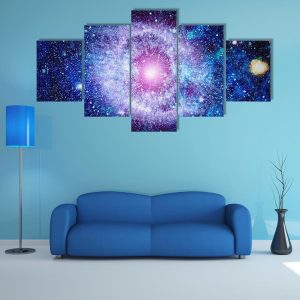 Beautiful Eye Nebula - Nature 5 Panel Canvas Art Wall Decor