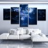 Beautiful Moon - Nature 5 Panel Canvas Art Wall Decor