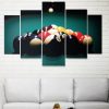 Billiards Home 3 - Gaming 5 Panel Canvas Art Wall Decor