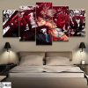 Black Clover 12 Anime - 5 Panel Canvas Art Wall Decor