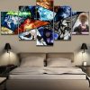 Bleach Characters Poster 3 Anime - 5 Panel Canvas Art Wall Decor