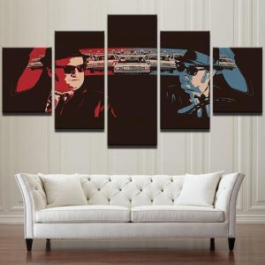 Blues Brothers - Movie 5 Panel Canvas Art Wall Decor