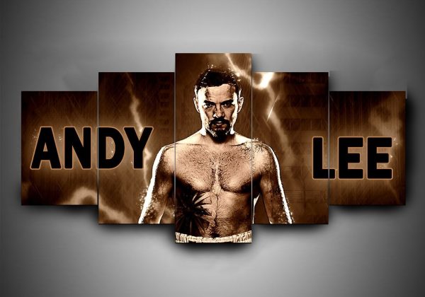 Boxing - Andy Lee - Sport 5 Panel Canvas Art Wall Decor