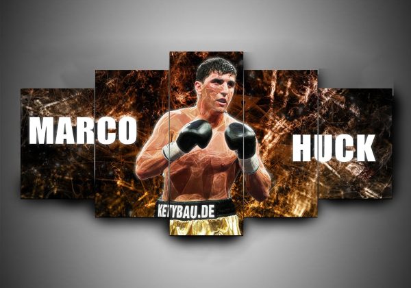 Boxing - Marco Huck - Sport 5 Panel Canvas Art Wall Decor