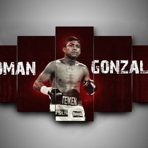 Boxing - Rom??N Gonz??Lez - Sport 5 Panel Canvas Art Wall Decor