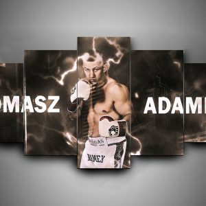 Boxing - Tomasz Adamek - Sport 5 Panel Canvas Art Wall Decor