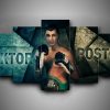 Boxing - Viktor Postol - Sport 5 Panel Canvas Art Wall Decor