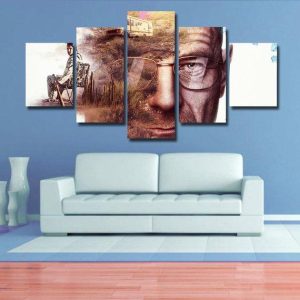 Breaking Bad 4 - Movie 5 Panel Canvas Art Wall Decor