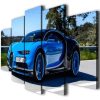 Bugatti Chiron Racing Car - Automative 5 Panel Canvas Art Wall Decor