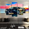 Bugatti Sports Car - 5 Panel Canvas Art Wall Decor