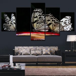 Butterfly 36 - Animal 5 Panel Canvas Art Wall Decor