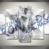 C Ronaldo - Famous Person 5 Panel Canvas Art Wall Decor