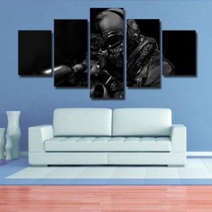 Call Of Duty 20 - Gaming 5 Panel Canvas Art Wall Decor