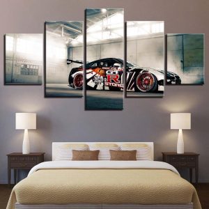 Car 30 - Automative 5 Panel Canvas Art Wall Decor