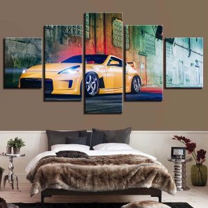 Car 31 - Automative 5 Panel Canvas Art Wall Decor