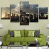 Car 33 - Automative 5 Panel Canvas Art Wall Decor