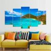 Caribbean British Virgin Islands - Nature 5 Panel Canvas Art Wall Decor