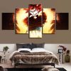 Cartoon Animated Dragon Ball 07 - Anime 5 Panel Canvas Art Wall Decor