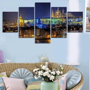 Cathedral Cityscape - Nature Canvsa Wall Art