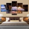 Cave 12 - Space 5 Panel Canvas Art Wall Decor