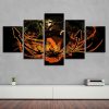 Character Naruto 2 - Anime 5 Panel Canvas Art Wall Decor