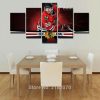 Chicago Blackhawks Player Duncan Keith - Sport 5 Panel Canvas Art Wall Decor