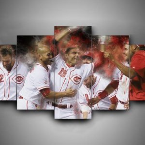 Cincinnati Reds - Sport 5 Panel Canvas Art Wall Decor