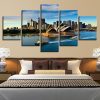 City Building 29 - Nature 5 Panel Canvas Art Wall Decor