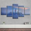 City Building 36 - Nature 5 Panel Canvas Art Wall Decor